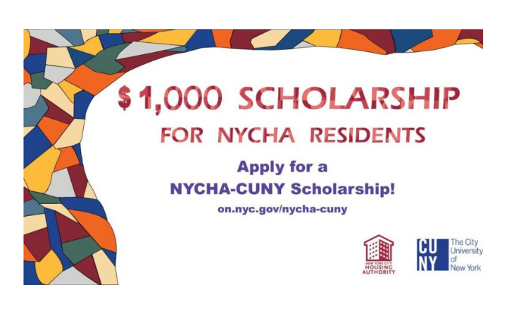 1,000 Scholarships for NYCHA Residents
