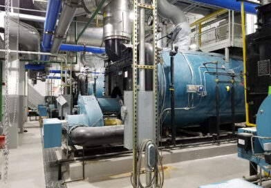 New boiler at Whitman Houses