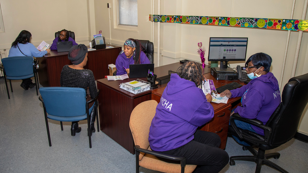 NYCHA Opens “Comp Mod” Resident Engagement Office at Todt Hill Houses ...