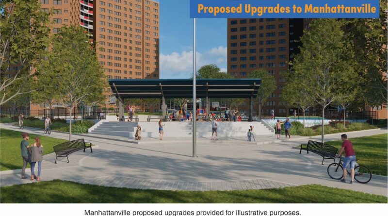Manhattanville improvements rendering