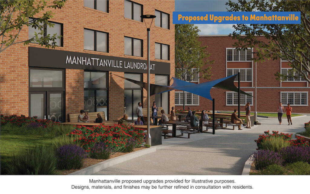 Manhattanville improvements rendering