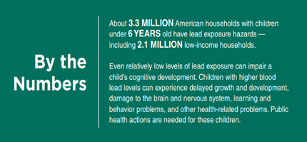 Lead poisoning by the numbers