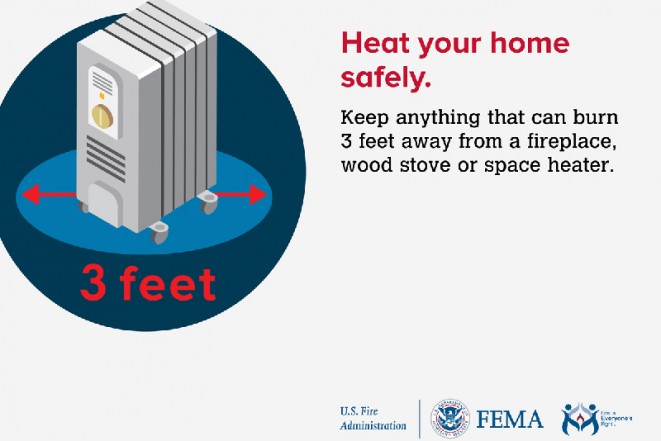 Space heater safety tips to prevent home fires