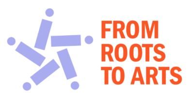 From Roots to Arts text and logo