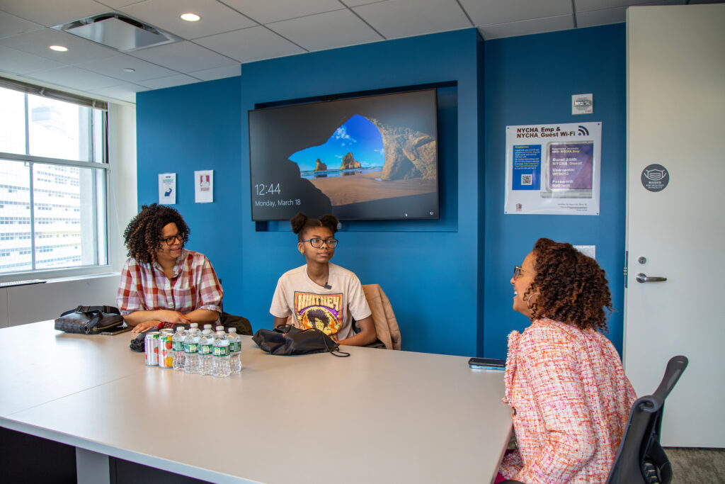 NYCHA CFO and family