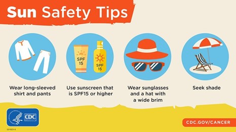 Sun safety tips