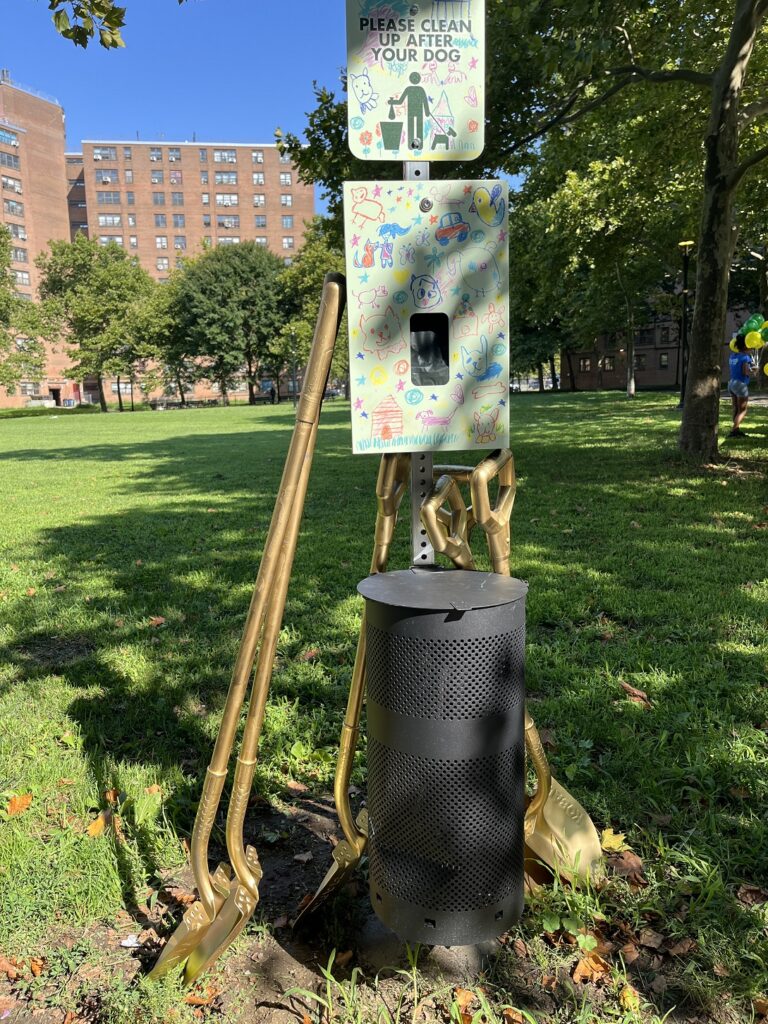 Castle Hill Houses green space groundbreaking