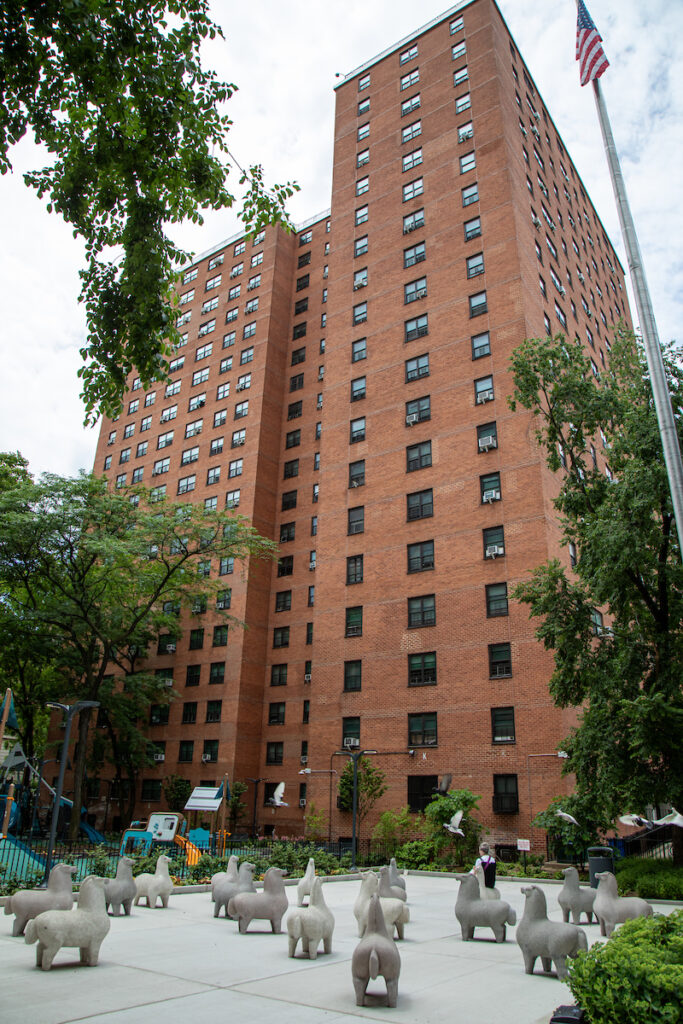 The Return of the Nivola Horses at Wise Towers - The NYCHA Journal