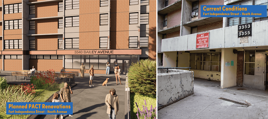 Rendering of PACT renovations