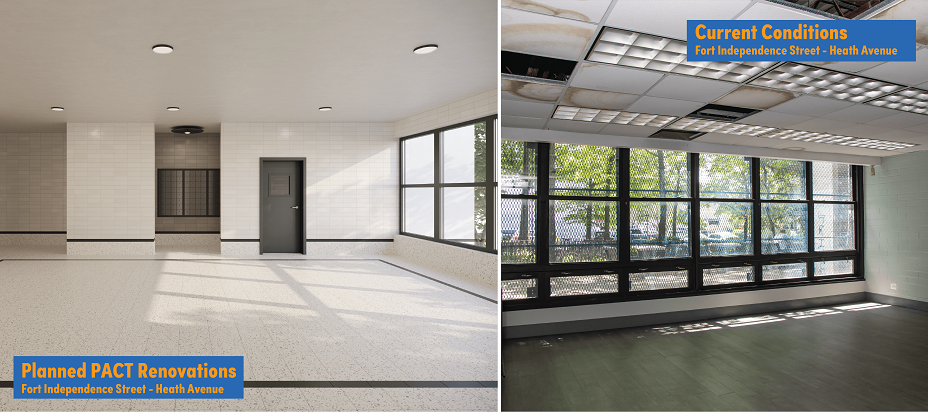 Rendering of PACT renovations