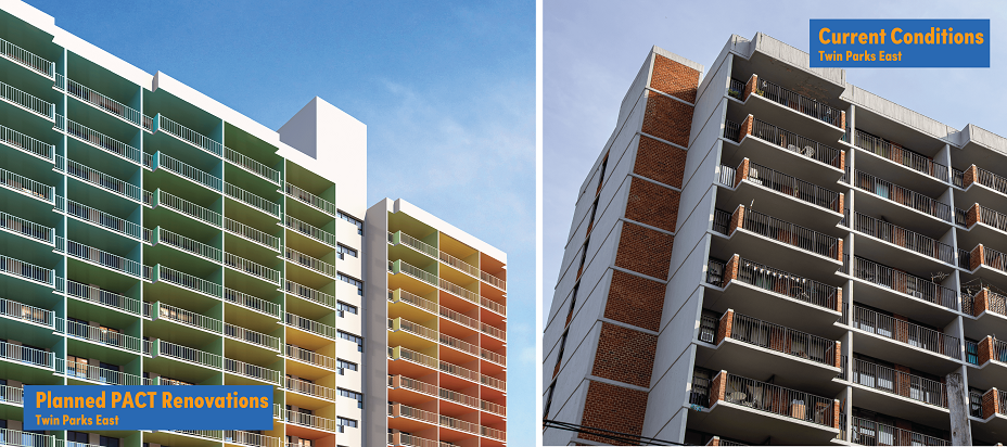 Rendering of PACT renovations