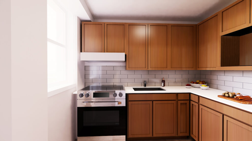 Rendering of renovations