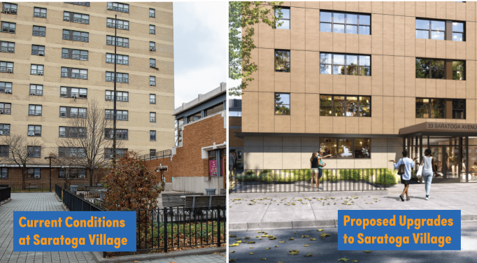 Rendering of improvements