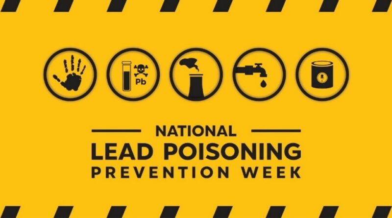 Lead poisoning prevention week