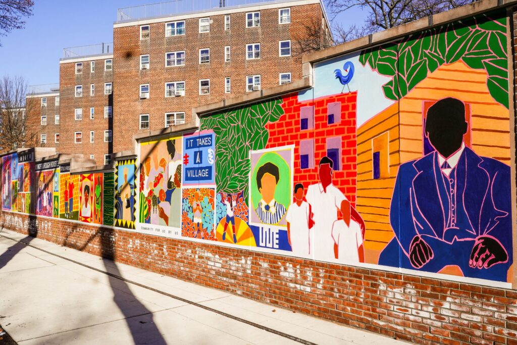 Kingsborough mural