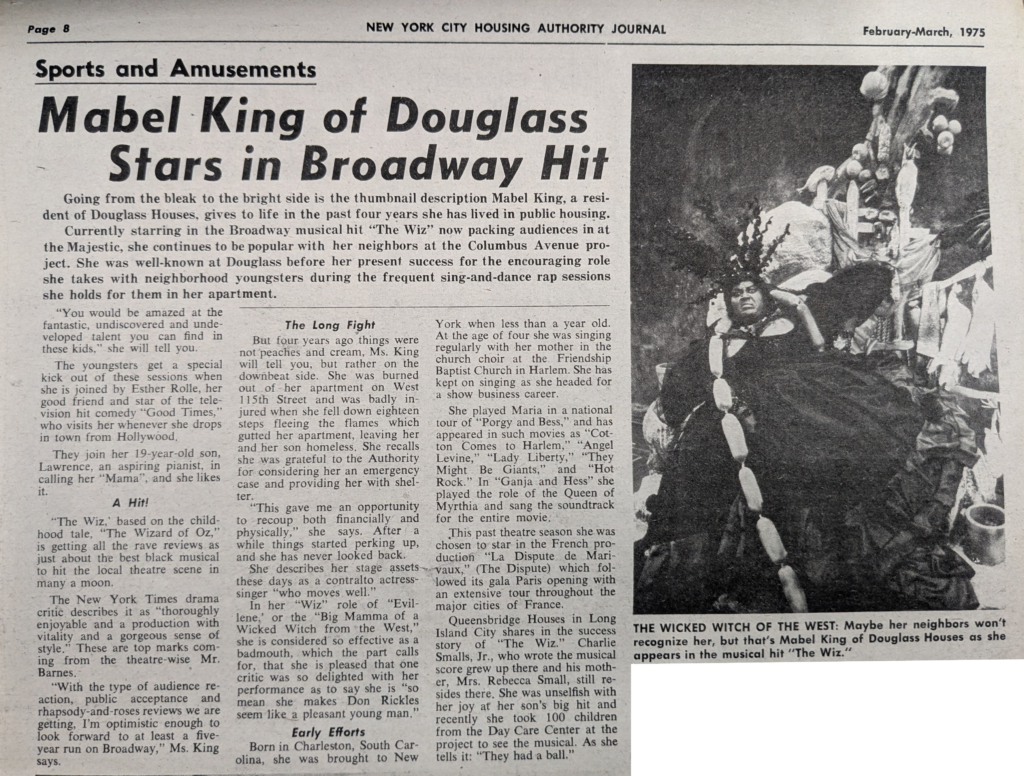 old newspaper clipping