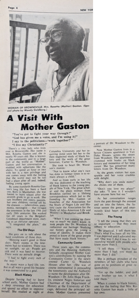 old newspaper clipping