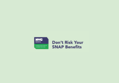 NYC HRA logo and text: Don't Risk Your SNAP Benefits