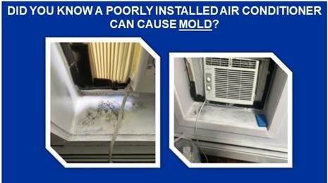 Proper AC installation