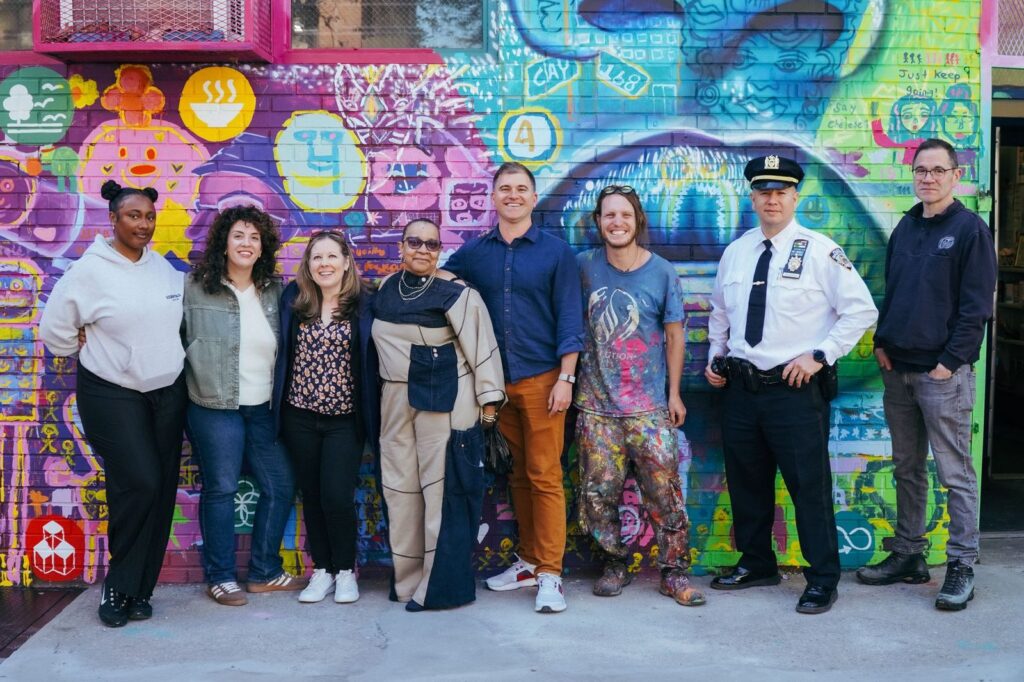 Climate action mural