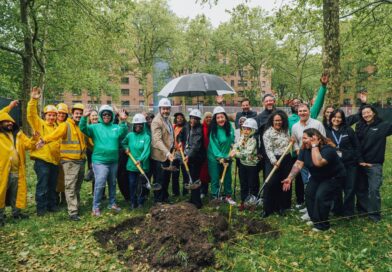 Open space groundbreaking