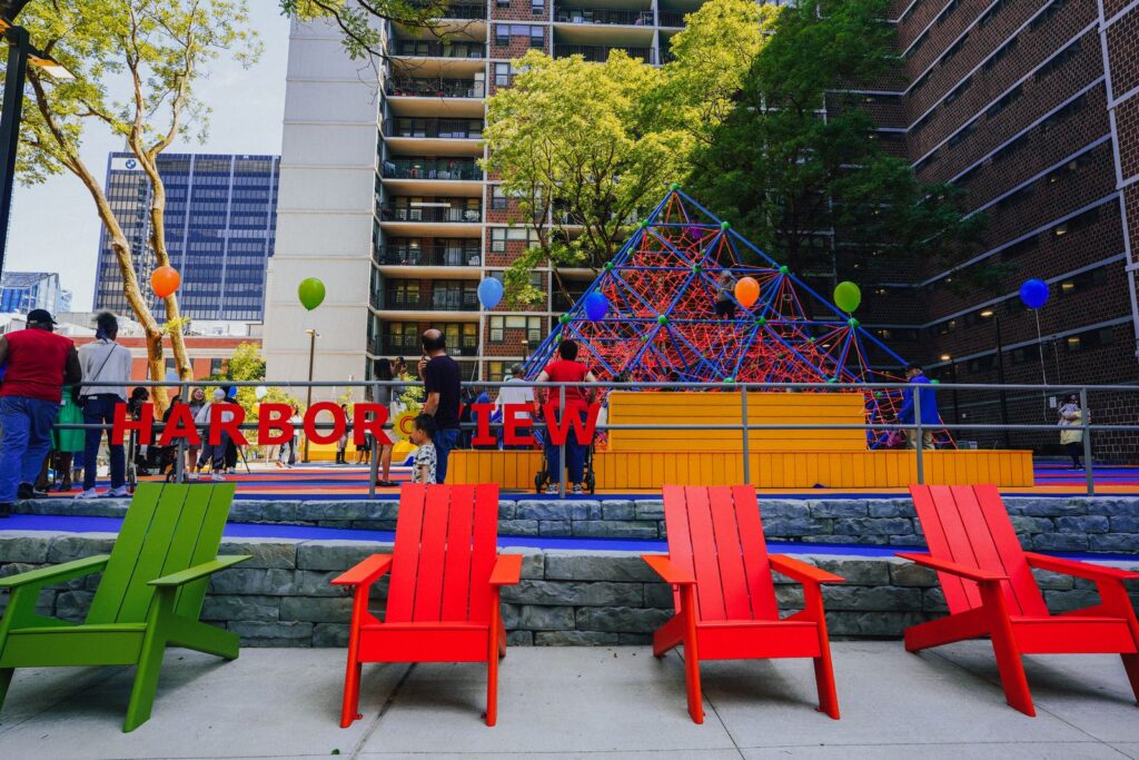 Harborview Terrace open space improvements