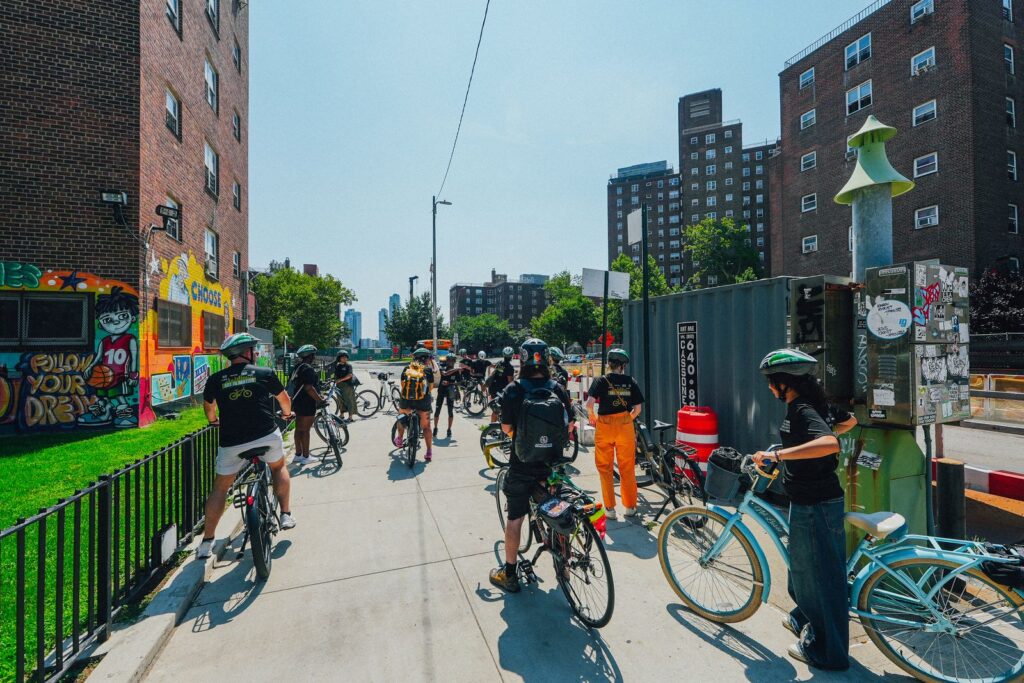 Bike art tour