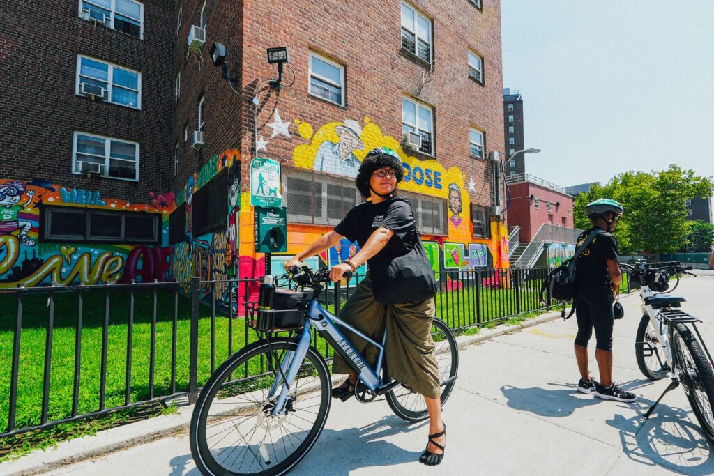 Bike art tour