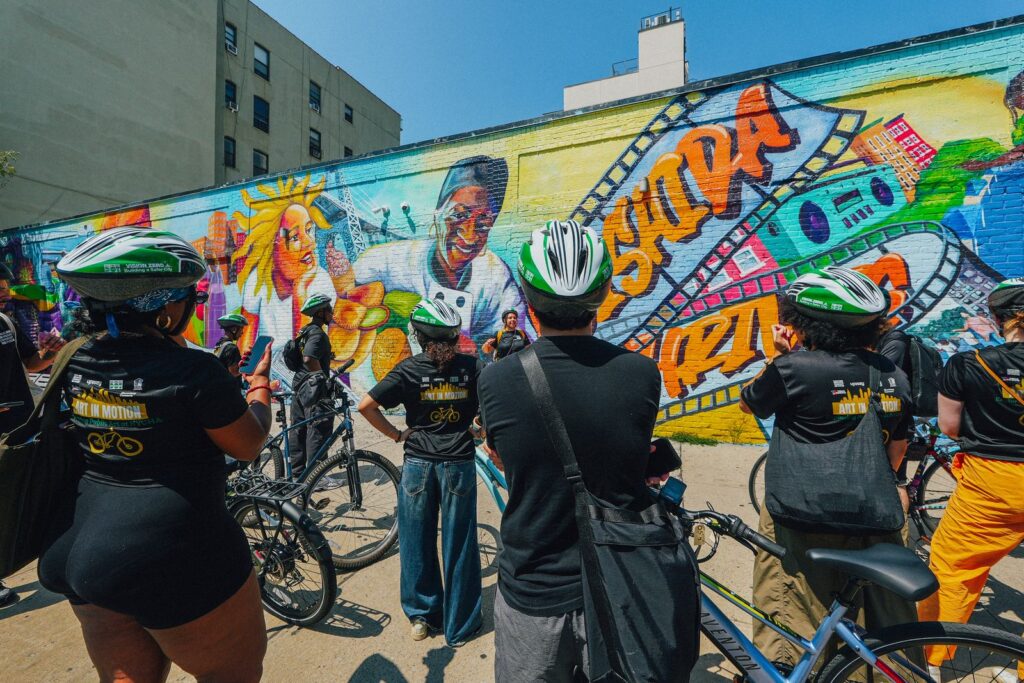 Bike art tour
