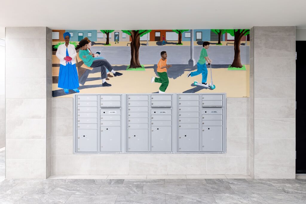 Rutland Towers murals