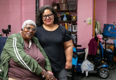 two women