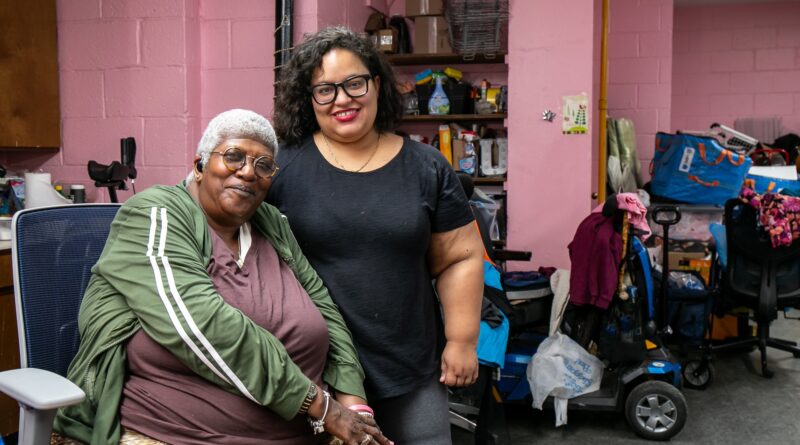 two women