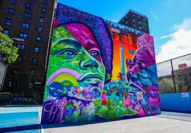 Whitman Houses mural