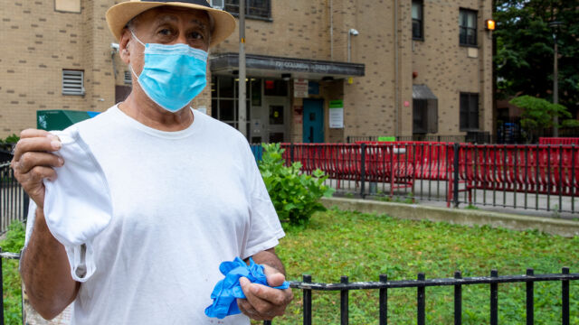 Free Covid 19 Mask Giveaway at Baruch Houses
