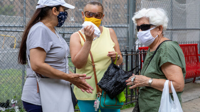 Free Covid 19 Mask Giveaway at Baruch Houses
