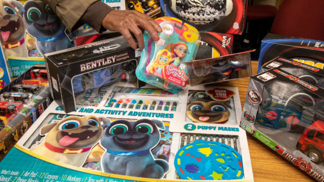 Resident Leader Toy Drive for Saint Nicholas Houses