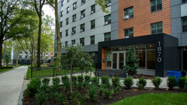 Baychester Building Entrance After