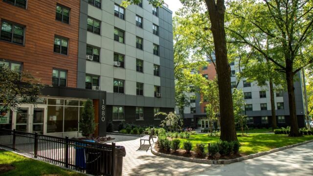 Baychester Building Exterior After