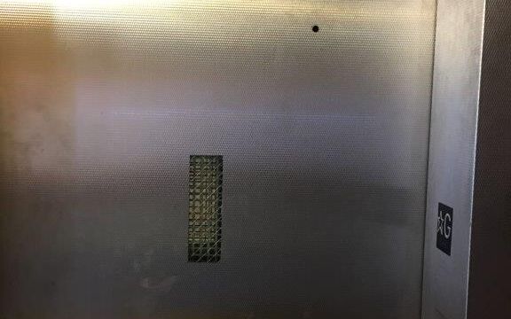 Boston Road elevator door