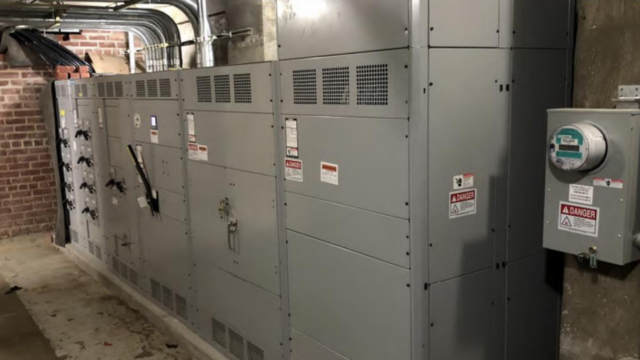 Jackson Houses electrical equipment