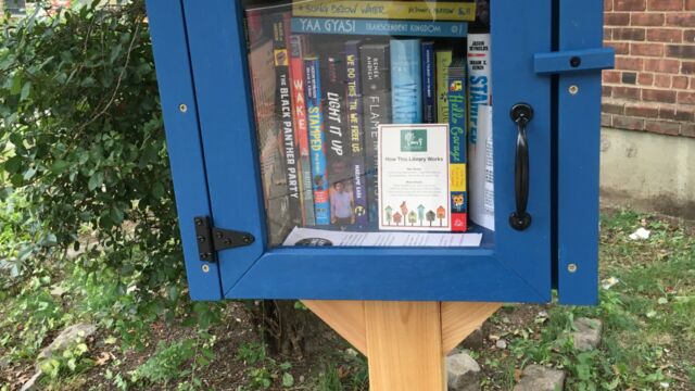 Parkside Houses little free library