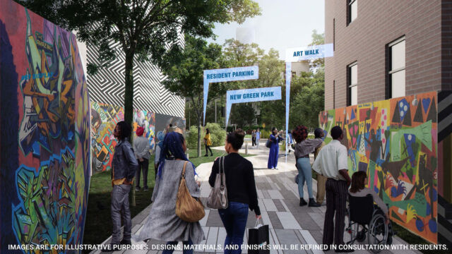 Rendering of the PACT investments in Chelsea.