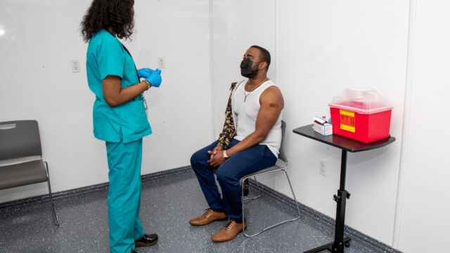 Ribbon Cutting Ceremony for Astoria Houses Floating Hospital