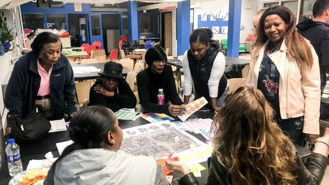 Residents provided feedback on Pomonok open spaces during a monthslong engagement process that included surveys, community events, and workshops. Pomonok resident engagement