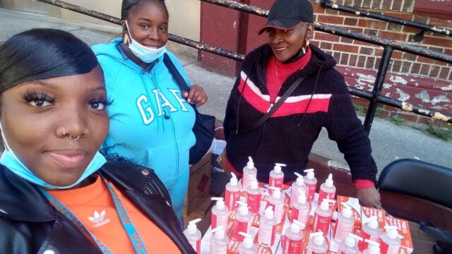 COVID test distribution